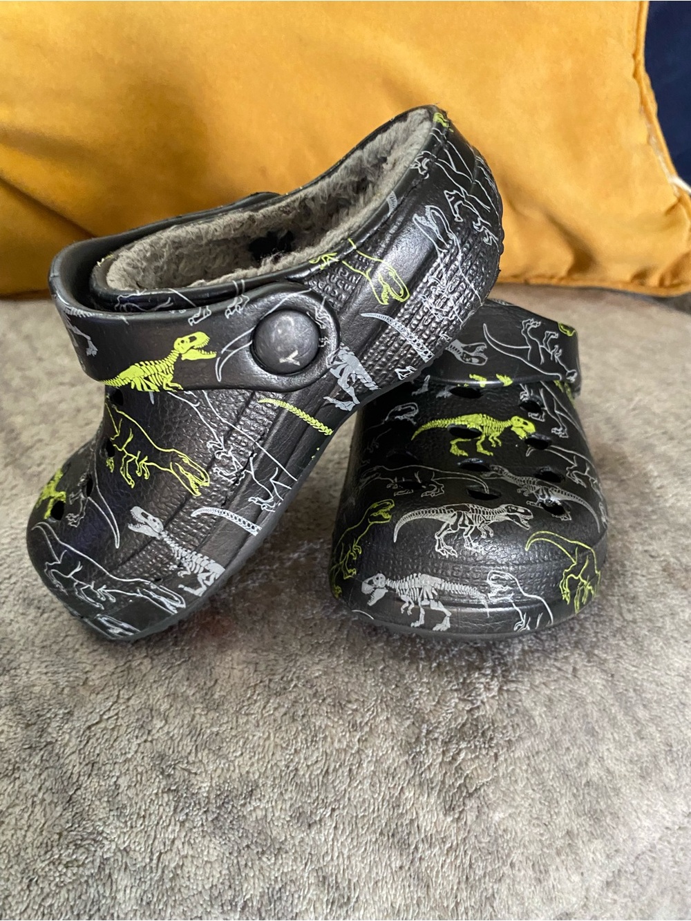 Kids' Toddler Boy Dinosaur Clogs – Size 4/5 US 🦖